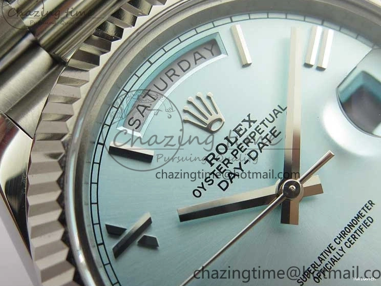 Day Tiffany Bp Maker on Best Dial Blue Roman 1:1 Bracelet 40 SS Edition SS A2836 Date 0408